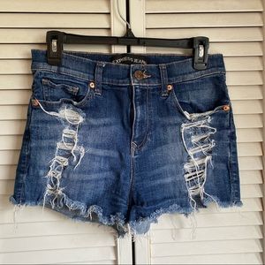 Express Distressed Shorts